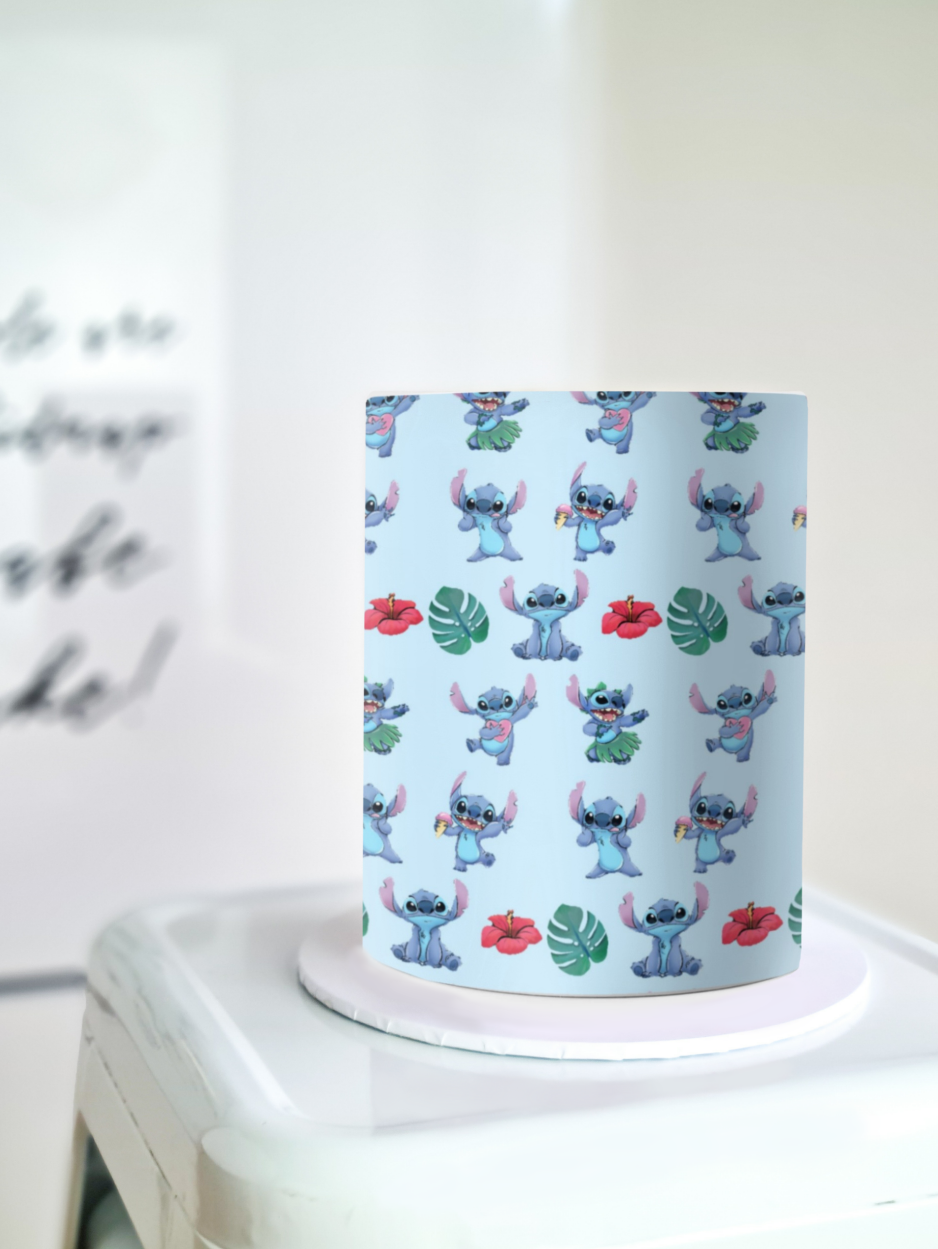 Stitch cake wraps edible image frosting sheet