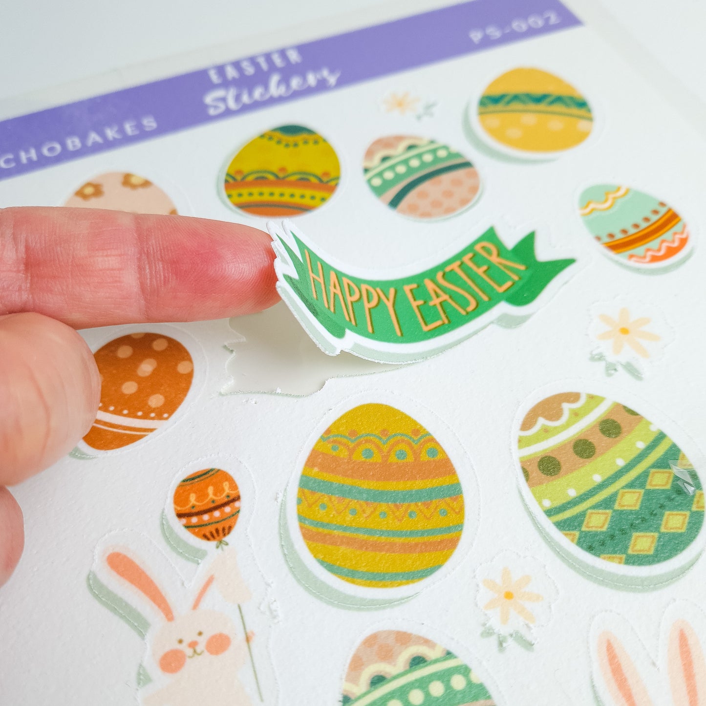 Easter edible image stickers