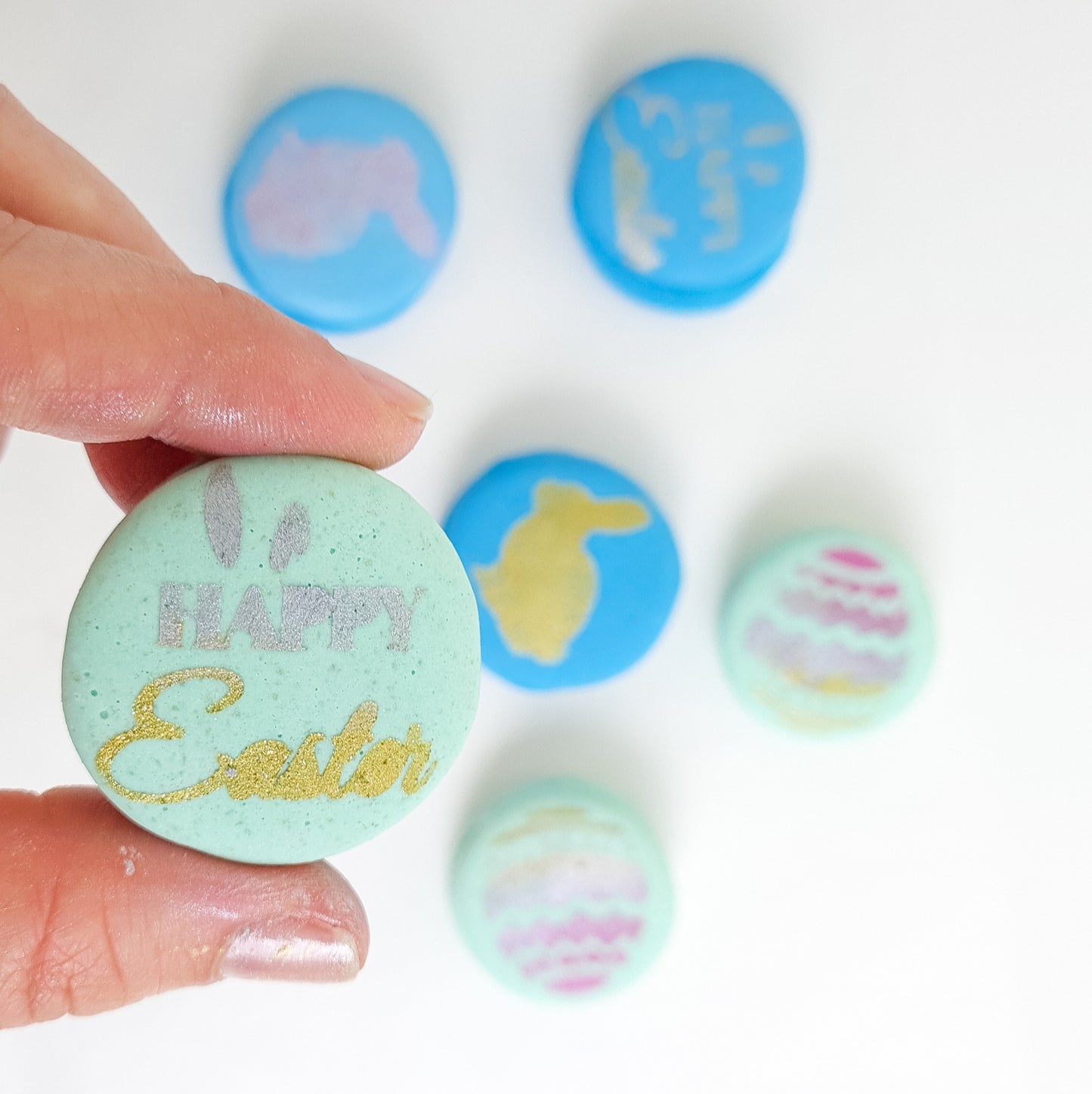 Easter Macaron Stencils - 3 Designs