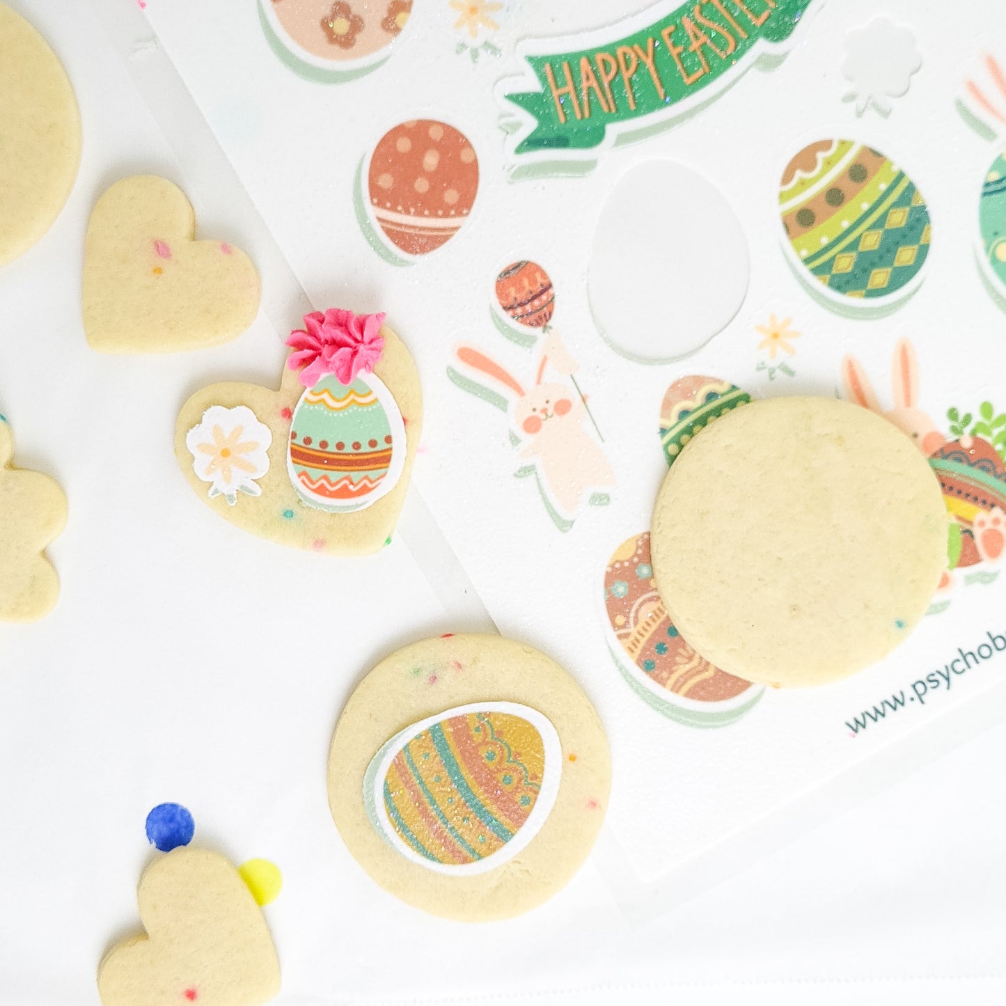 Easter Edible Stickers