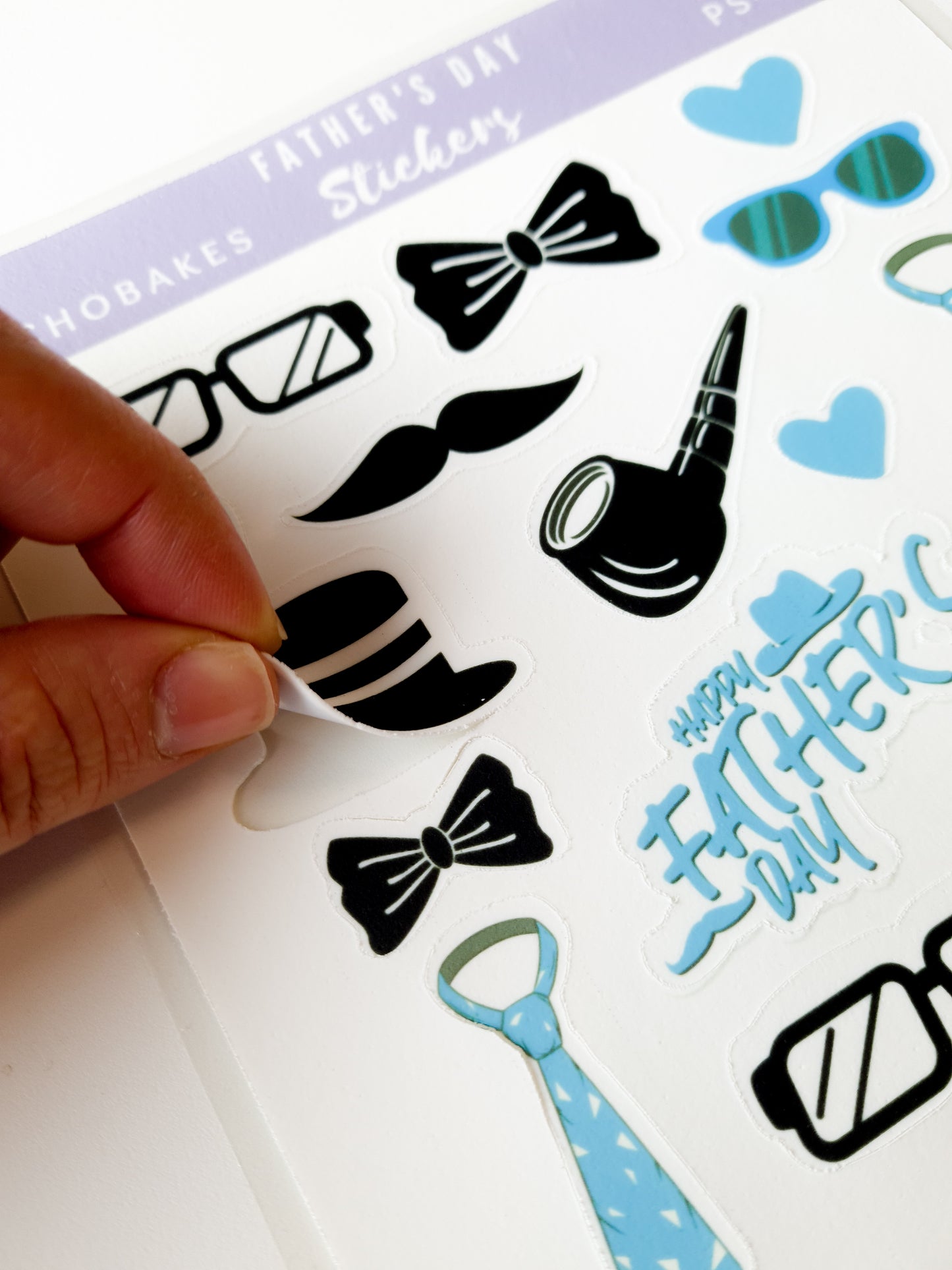 Father's Day Edible Stickers - Dad Gift Ideas