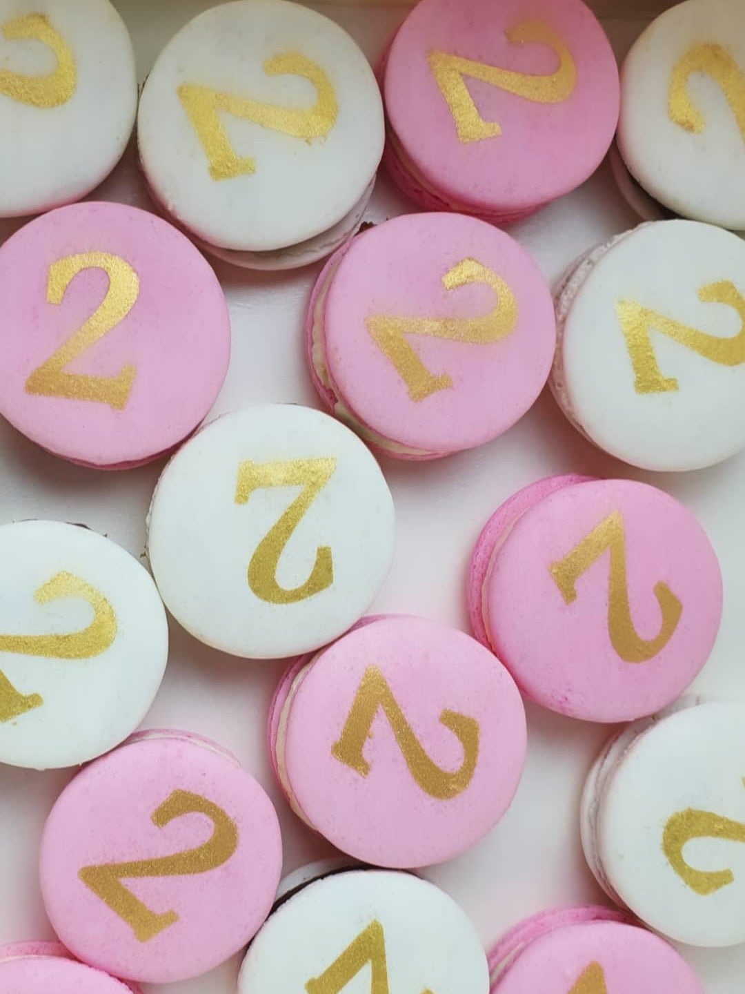 Personalized Macaron Stencils (set of 3) - Custom Stencil Vinyl