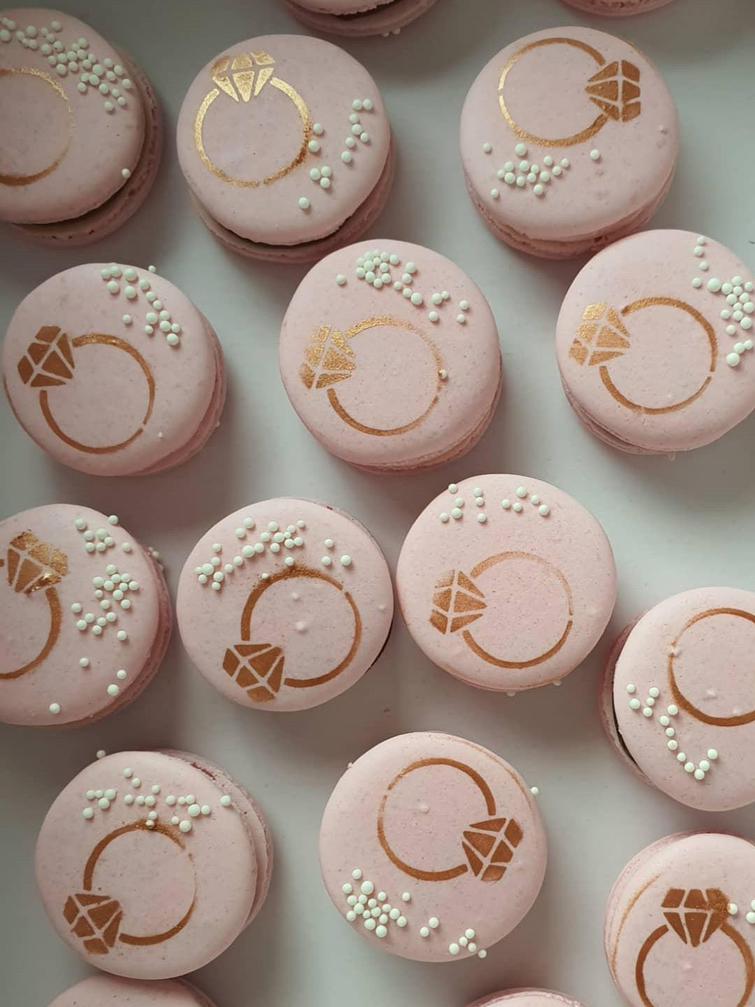 Personalized Macaron Stencils (set of 3) - Custom Stencil Vinyl
