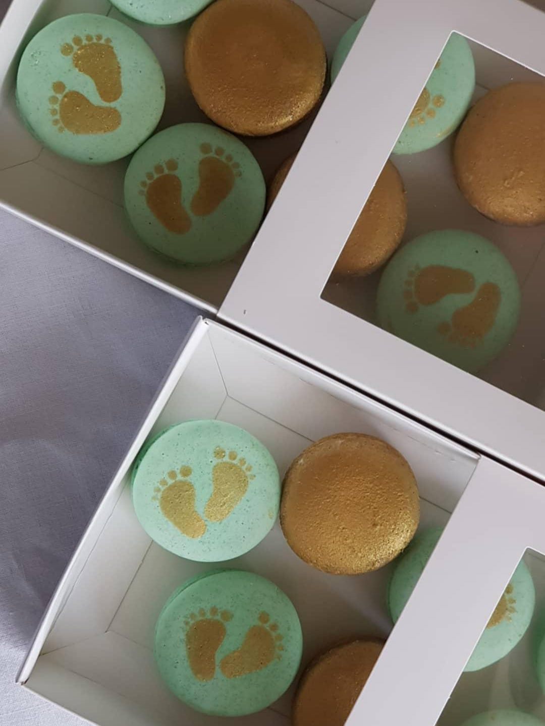 Personalized Macaron Stencils (set of 3) - Custom Stencil Vinyl