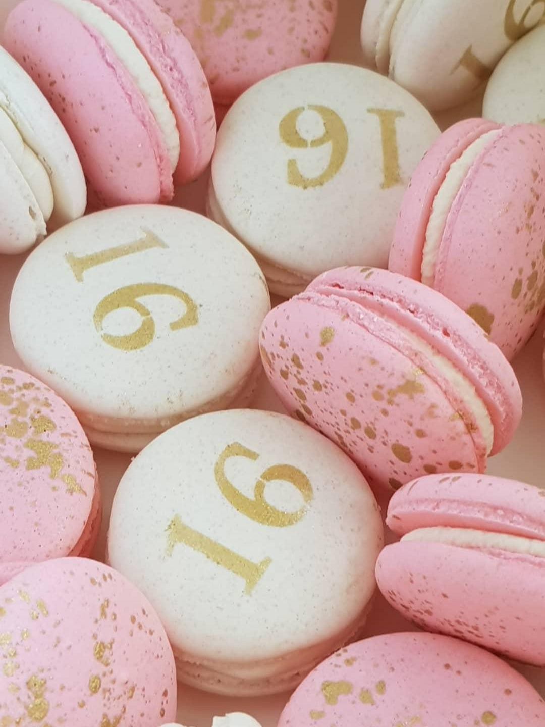 Personalized Macaron Stencils (set of 3) - Custom Stencil Vinyl