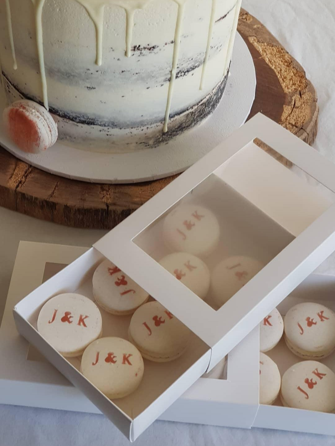 Personalized Macaron Stencils (set of 3) - Custom Stencil Vinyl