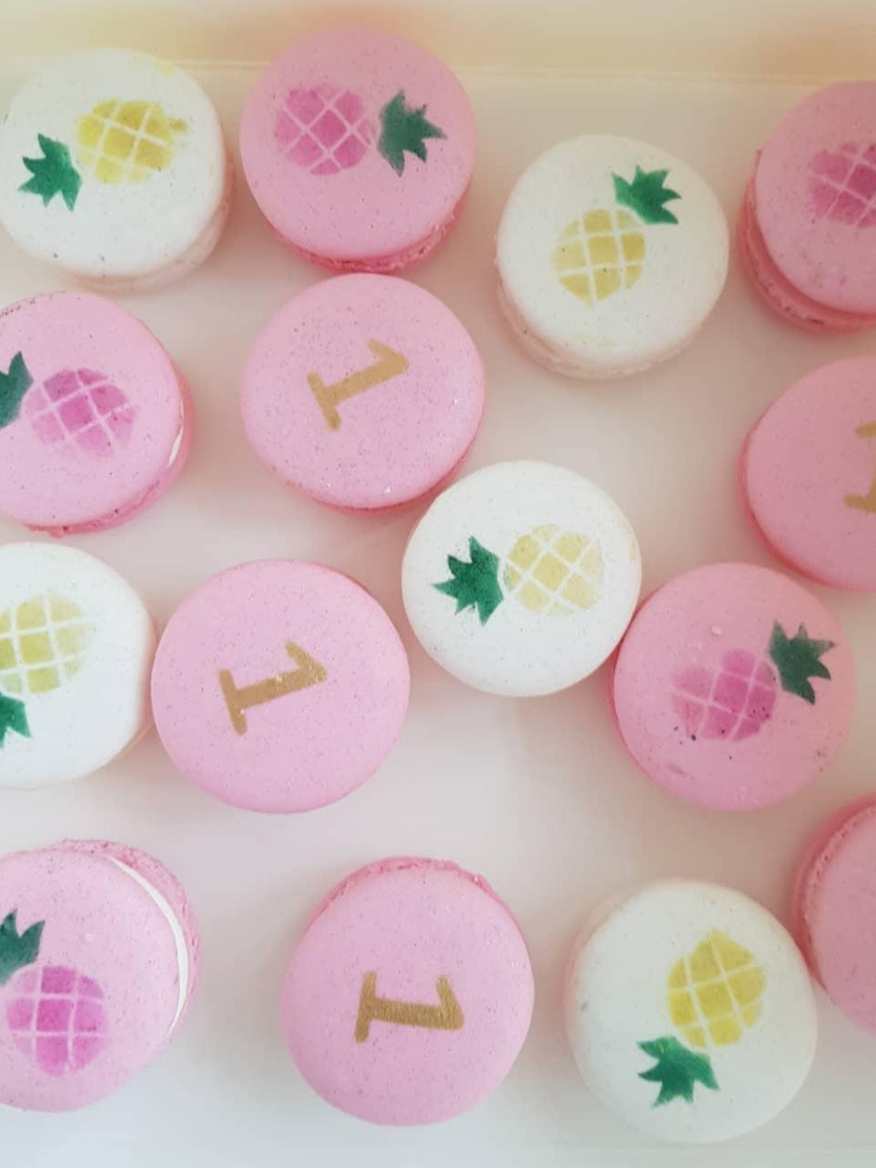 Personalized Macaron Stencils (set of 3) - Custom Stencil Vinyl