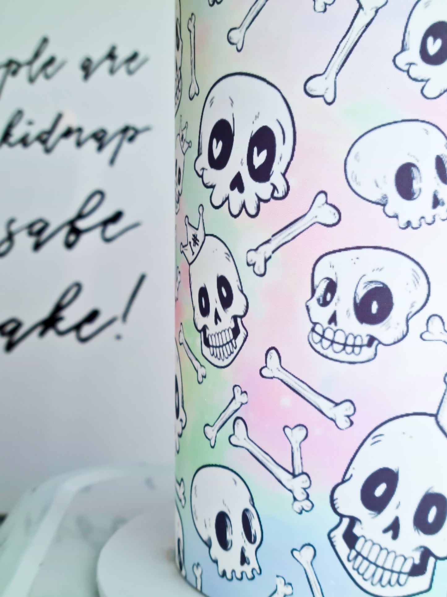 Halloween Skulls Edible Image - Premium A4 Cake Wrap
