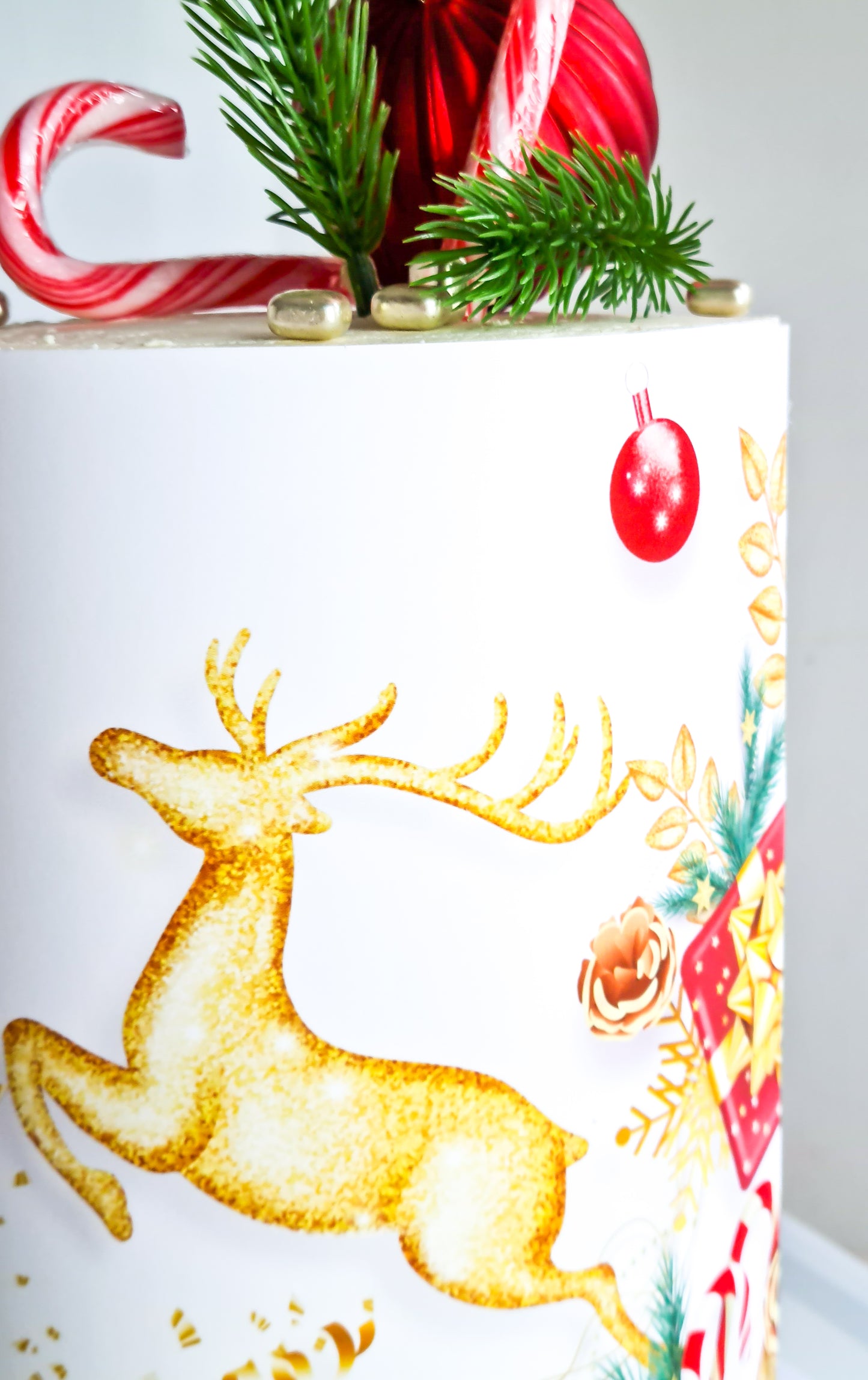 Christmas edible icing image
