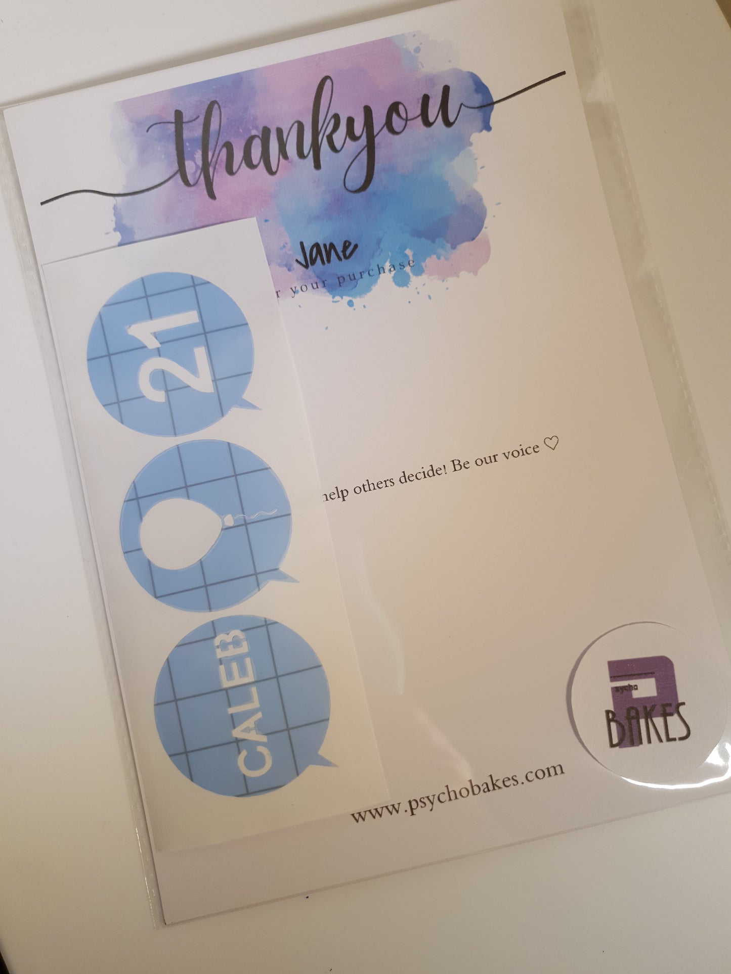 Personalized Macaron Stencils (set of 3) - Custom Stencil Vinyl