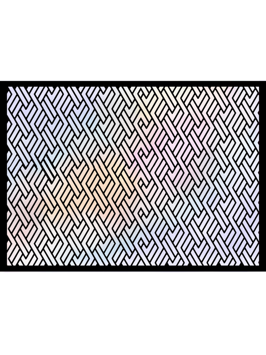 Cake stencil pattern