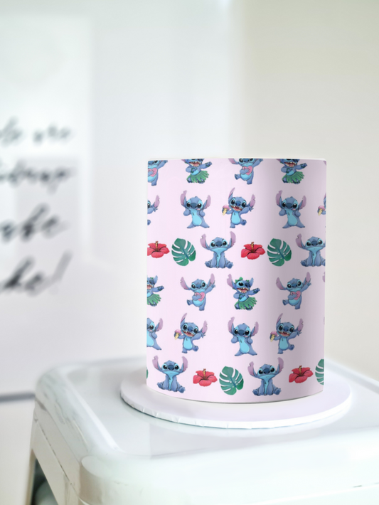 Stitch cake wraps edible image frosting sheet 