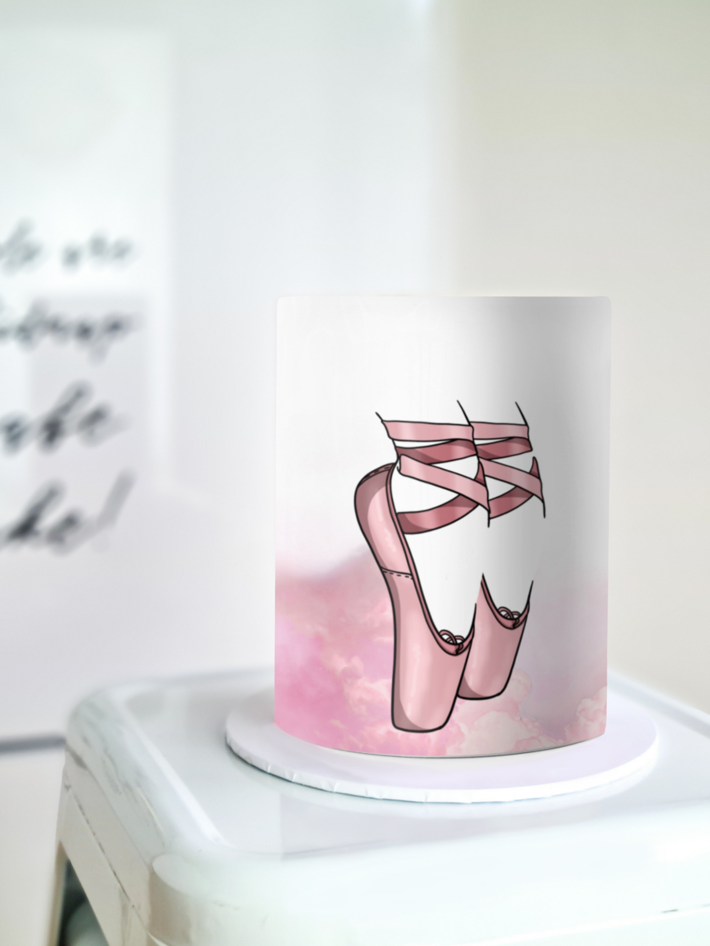 Ballerina Cake Wrap - Ballet A4 Edible Image - Licensed Icing Sheet