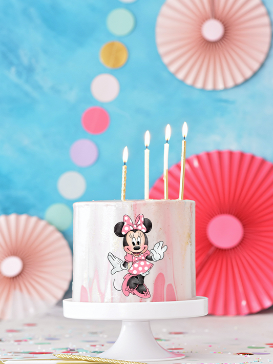 Minnie mouse edible image cutout