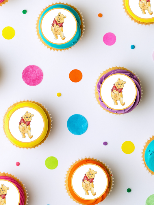 Winnie the pooh cupcake toppers