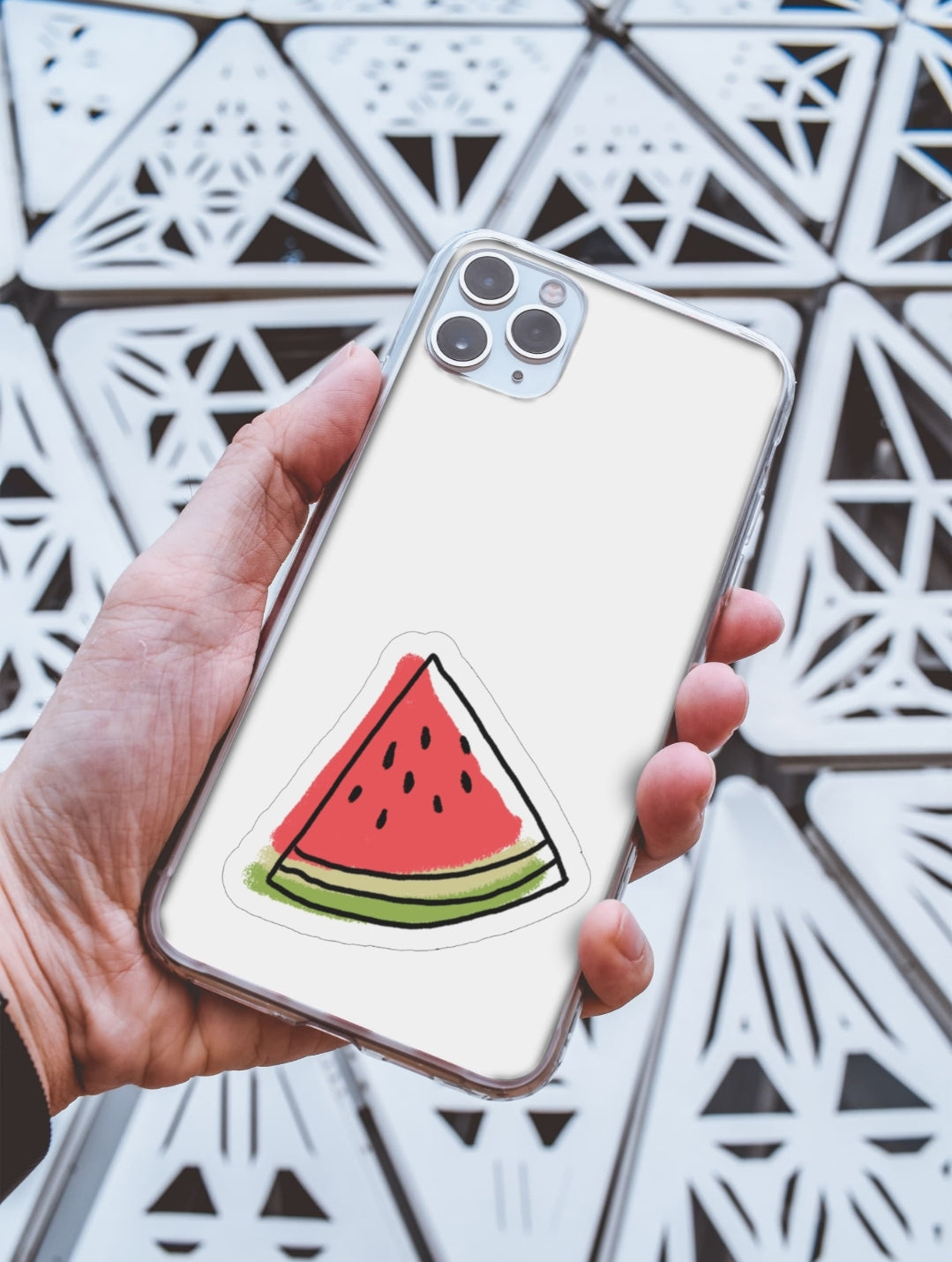 watermelon vinyl sticker