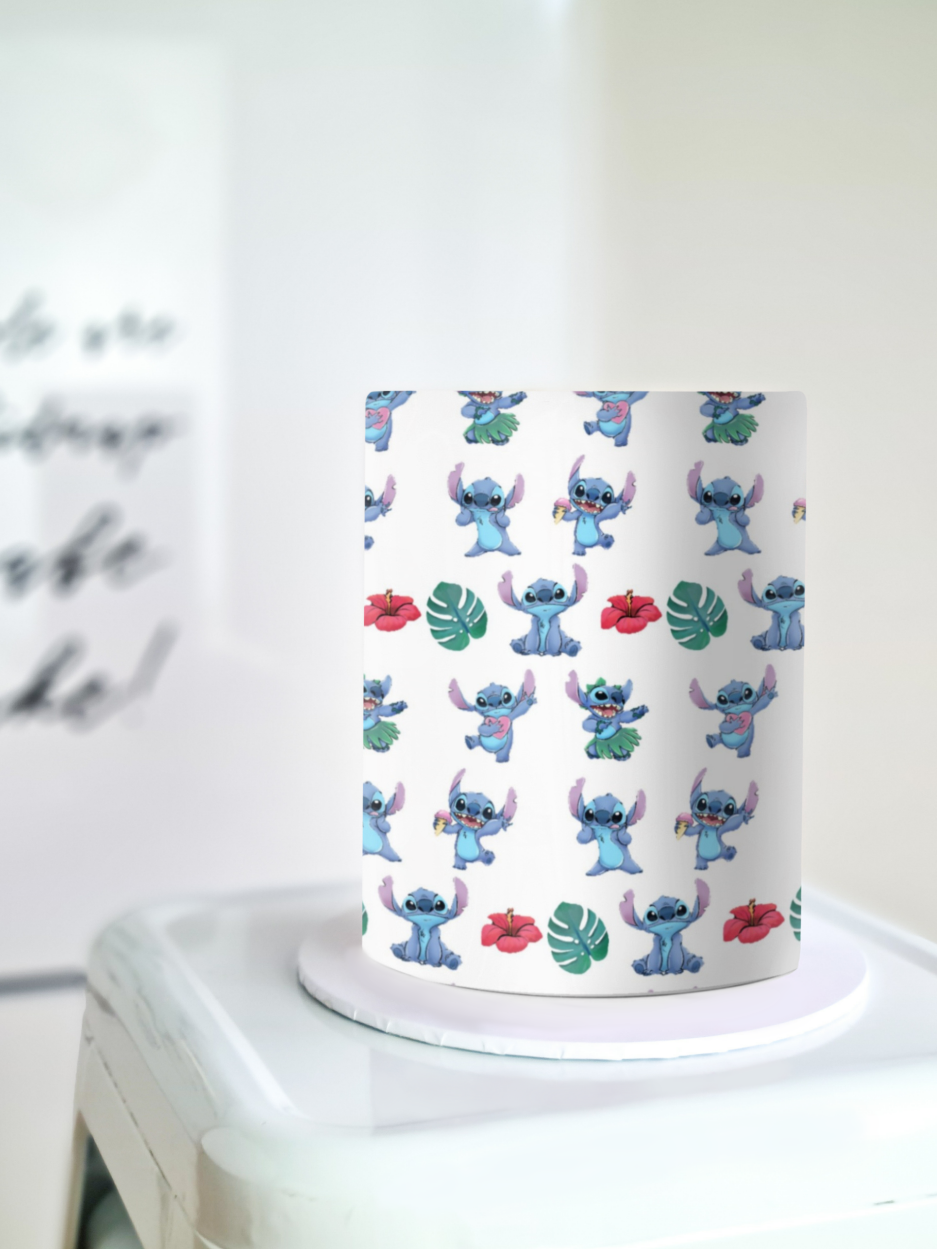 Stitch cake wraps edible image frosting sheet 