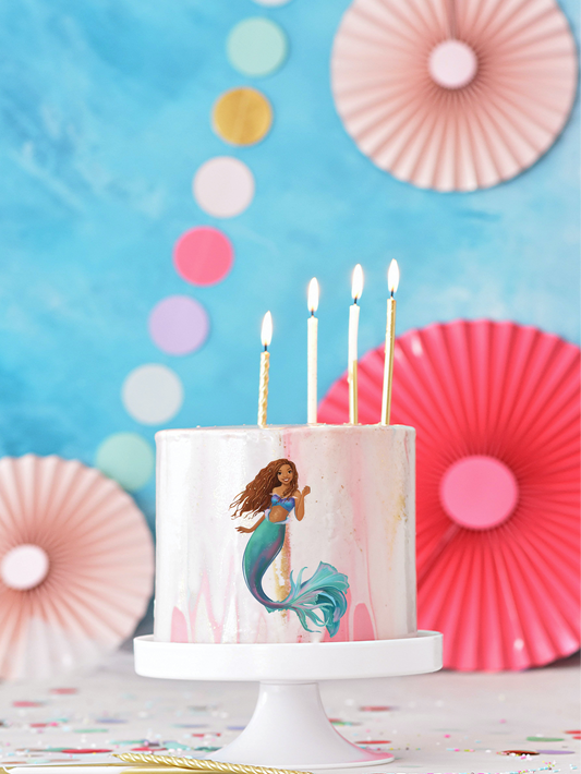 The little mermaid precut edible image 