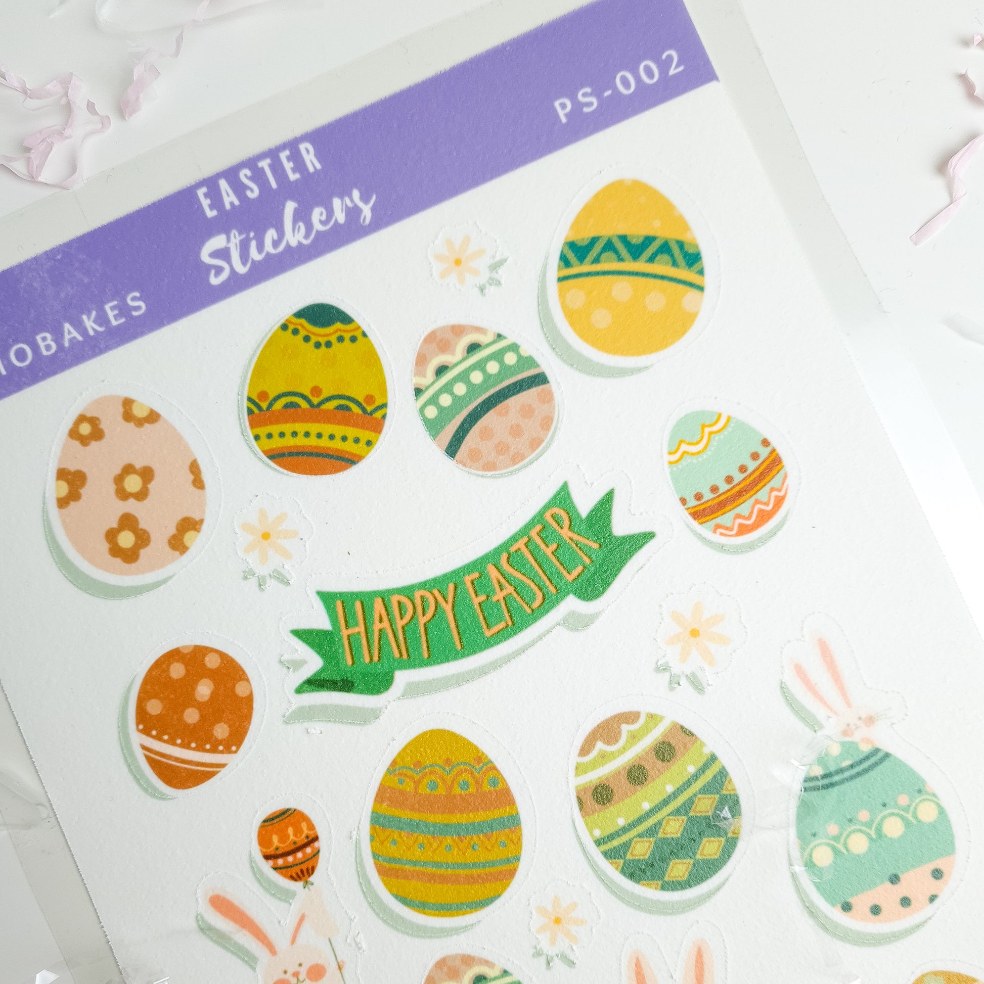 Easter Edible Stickers – Psychobakes