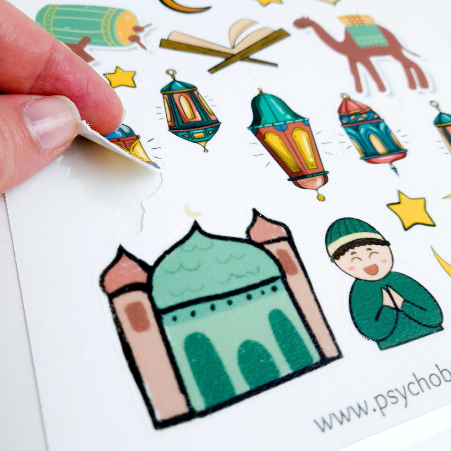 Ramadan Edible Stickers - Precut Edible Images
