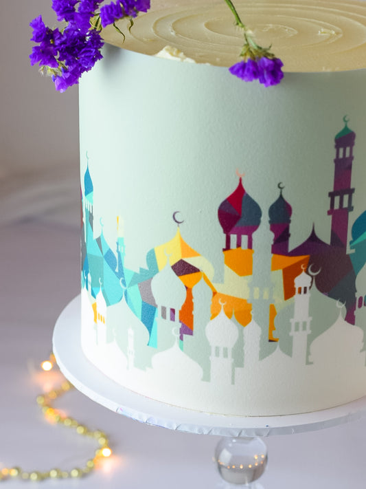 Ramadan Cake Wrap - A4 Edible Icing Sheet