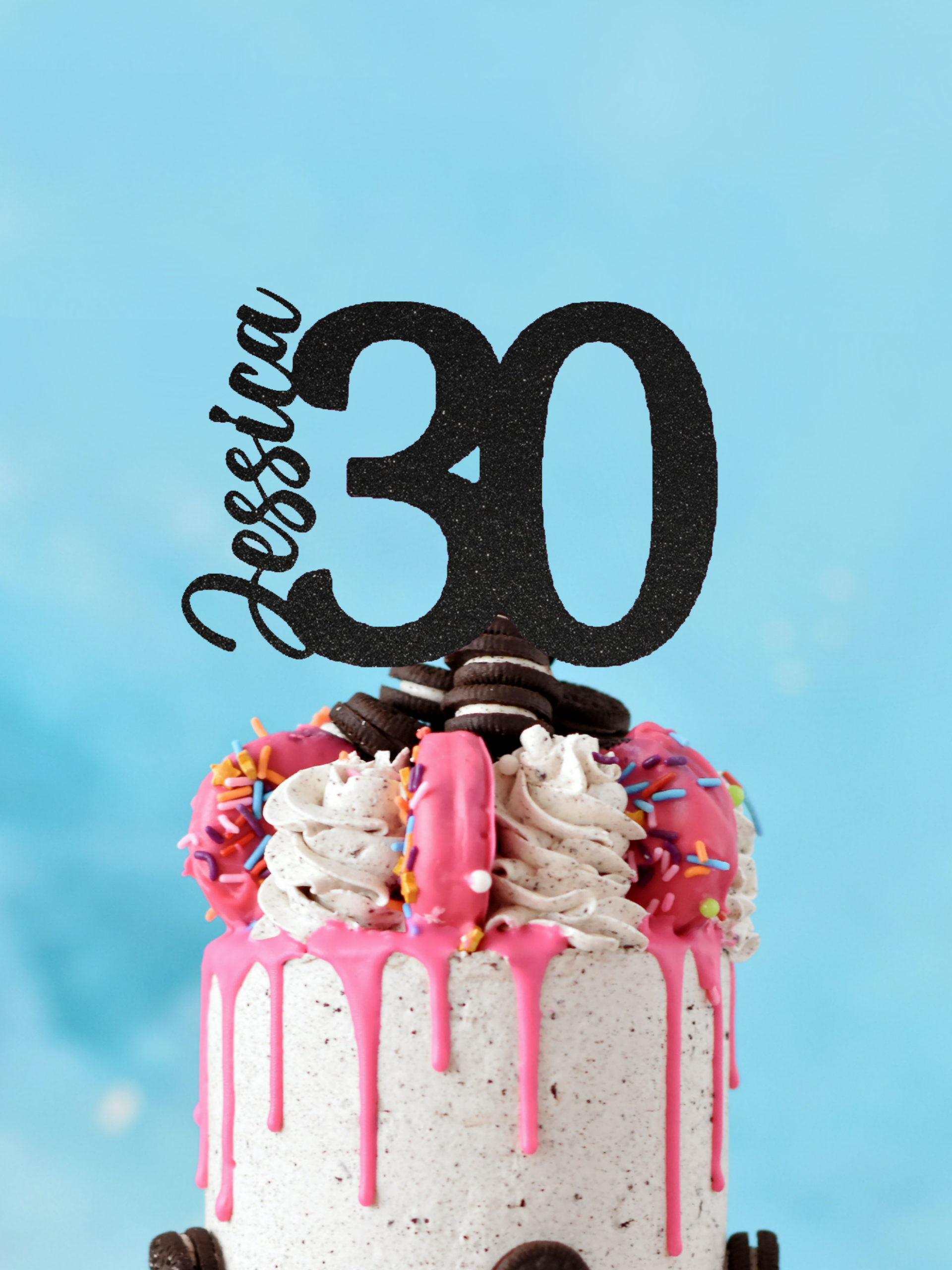30th birthday cake topper